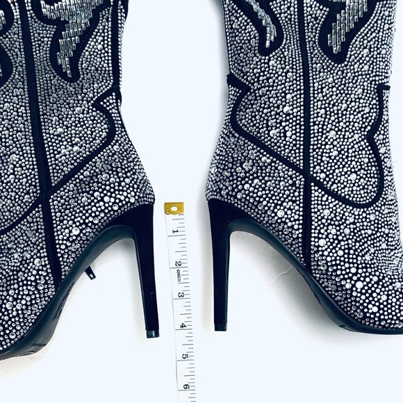 INC Womens Iresa 4 Rhinestone Over-The-Knee Boots Size 5 - Picture 7 of 10